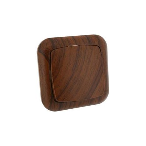 Interruptor Conmutador Empotrar MADERA