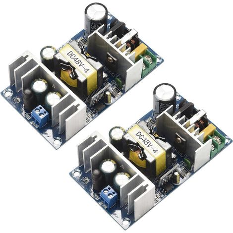 Convertisseur CA 2X 110 V/220 V vers CC 48 V max. 4 A 200 W, transformateur à découpage à tension régulée (1/5)