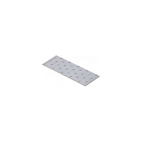 Lamiera forata zincata - 200 x 60 x 2,0 mm - Crezuo