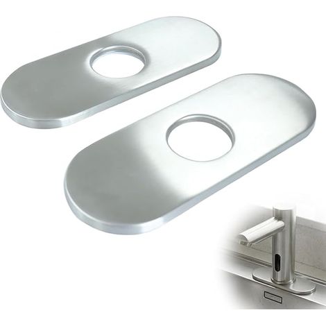Tap Plates, 35 mm Hole Covers, 304 Stainless Steel, Sink Hole Cover, Plate Cover, Sink Tap Reinforcement for Mixer Tap (1/5)