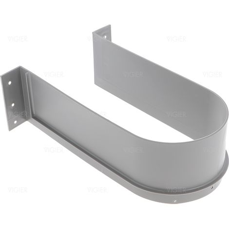 Passage de bonde arrondi Anthracite pour tiroir 3044323 Emuca (1/5)