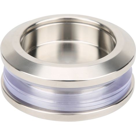 1 Poignée ronde, acier inoxydable, surface brossée, pour porte douche, salle de bain (1/5)