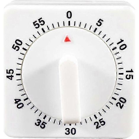 Minuteur de cuisine grand format avec compte à rebours de 60 minutes, alarme sonore et fonctions de cuisson et de pâtisserie (Mechanica 2026) (1/4)