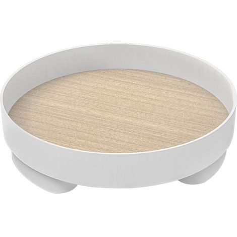 bandeja de almacenamiento de estilo nórdico con textura cerámica, para cosméticos, oficina o hogar. (1/5)