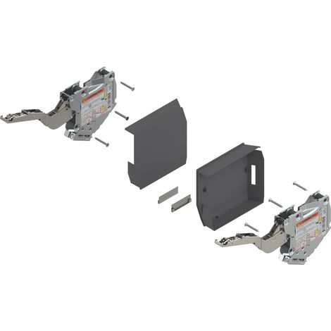 BLUM AVENTOS HK-S TIP-ON Kraftspeicher, LF 960-2215, tiefgrau (1/4)