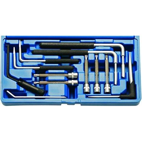 Bgs Kit de herramientas airbag metal 12 piezas puntas T30