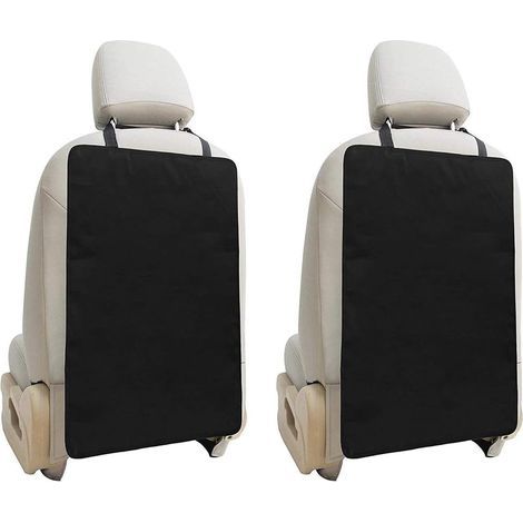 Back Seat Cover - X-Large Waterproof Kick Mat - For Car Backrest Protection Against Dirt Mud Scratches - Fits Most SUVs Vans - 2 Pack (1/4)