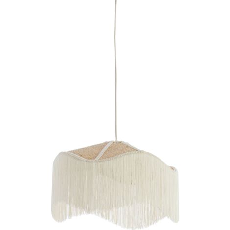 Light & Living - lampada a sospensione - Tiffany - naturale -