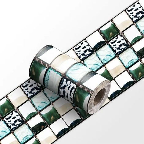 Frise Murale YX21815cm X 240cm Adhesive Autocollante Papier Peint pour Décoration Intérieure Facile à Poser - Y - Yx218 15cm X 240cm (1/5)