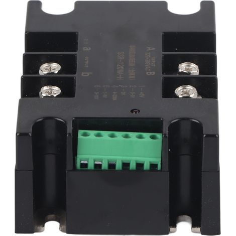 SCR-Spannungsregler, 1-phasig, Halbleiter-Spannungsregler, Transformatorrelais, 220–380 V AC, SSR-120WA-H, ohne Kühlkörper (1/5)