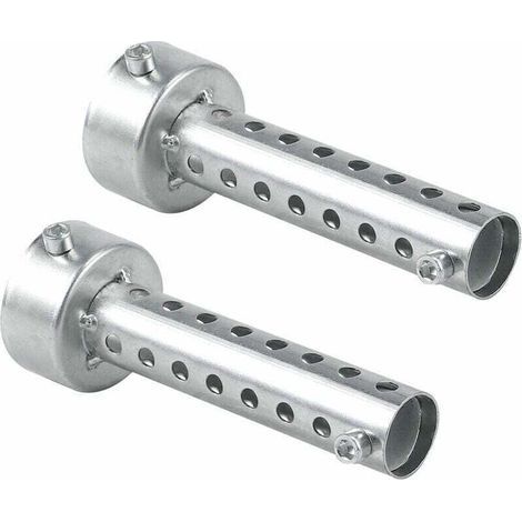 2 Pièces Insert chicane DB killer universel échappement silencieux Moto 48mm (1/4)