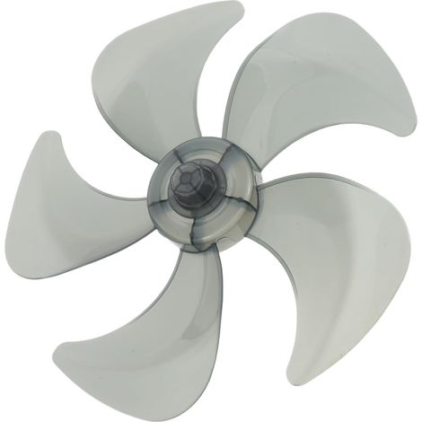 Pales de ventilateur verticales de rechange 5 pales gris 35 cm en plastique léger, accessoires pour ventilateurs, pour ventilateur de plafond et ventilateur de table (1/5)
