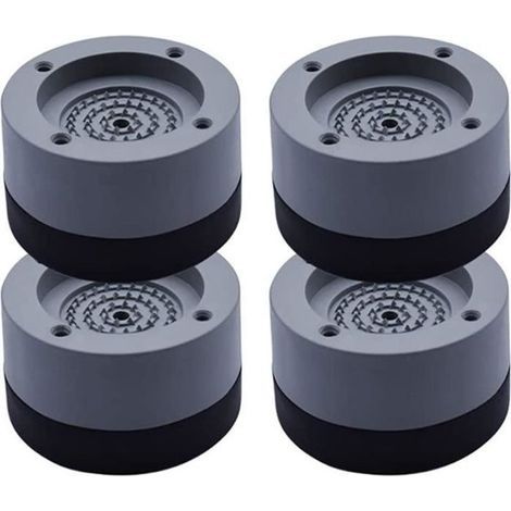 Tapis Anti-vibration - Universel - 4PCS - Diamètre 7cm - Hauteur 4cm - Stabilisateur Machine à Laver (1/4)