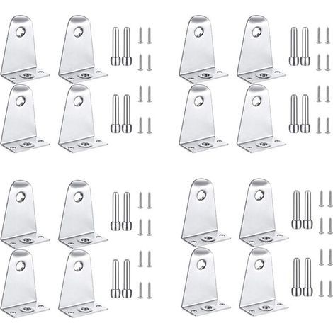16x Supports et Goupilles de Retenue en MéTal, Supports de Stores Remplacements de Supports de Stores pour Stores Horizontaux (1/5)