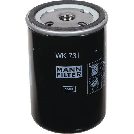 Filtro intercamb. combustible MANN-FILTER WK731 (1/2)