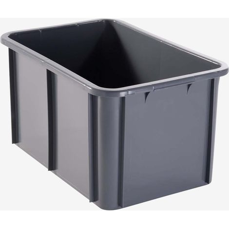 Bac rectangulaire 55 L - gris - Gilac (1/2)