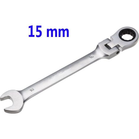 15MM Clé à Cliquet unidirectionnels Flexible (1/4)