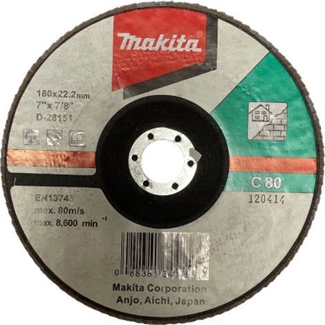 Makita Fächerscheibe Ø 180 mm C80 flach D-28151 (1/2)