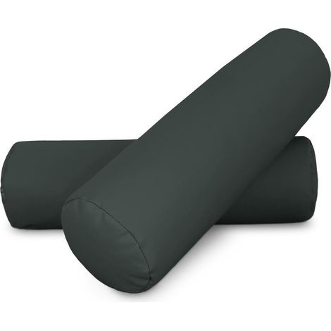 Coussin d'allaitement cylindrique 50x15 cm – Similicuir anti-déchirure – Rembourrage HAPPERS POPFOAM – Garantie 3 ans