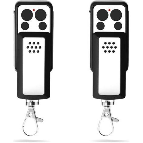 Telecommande Universelle PortailLot de 2 Télécommandes de Portail 433,92 MHz – Compatible avec 114253, OLD 104250, RED 104257, 104251, 104350 – 4 Canaux, Code Tournant, Design à Glissière – Piles Incl (1/4)