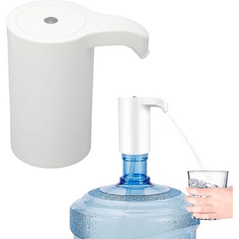 Pompe à eau en bouteille, pompe à eau électrique, distributeur d'eau, dispositif d'alimentation en eau automatique, dispositif d'aspiration d'eau rechargeable (1/5)