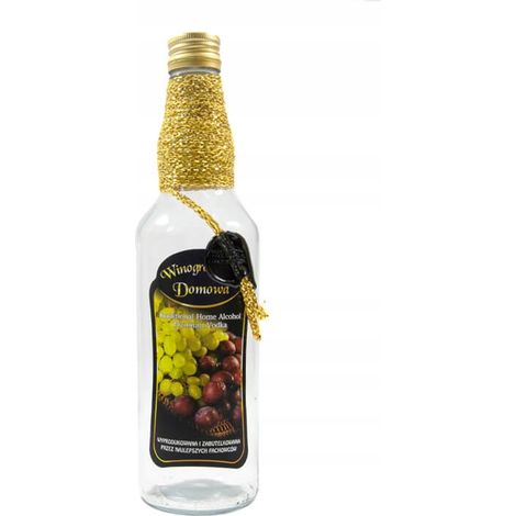 Bouteille décorée Monopoly 500ml VIGNE FAITE MAISON