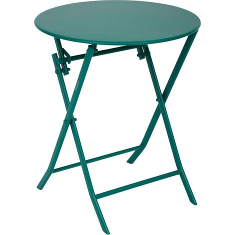 Tavolo da giardino a 2 posti greensboro plaible d60cm verde opale - Hespéride