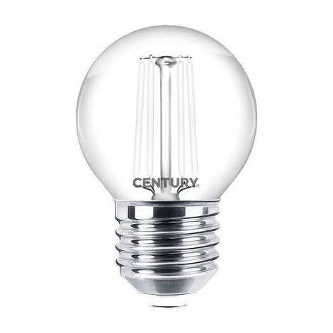 LAMPADA WIRE LED SFERA INCANTO WHITE CENTURY - NATURALE VOLT 230 WATT 4,5 LUMEN 470 E27- 5 pezzi