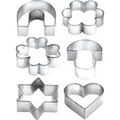 3PZ SET 6 TAGLIABISCOTTI IN ANELLO "DELICIA" - ø cm.5