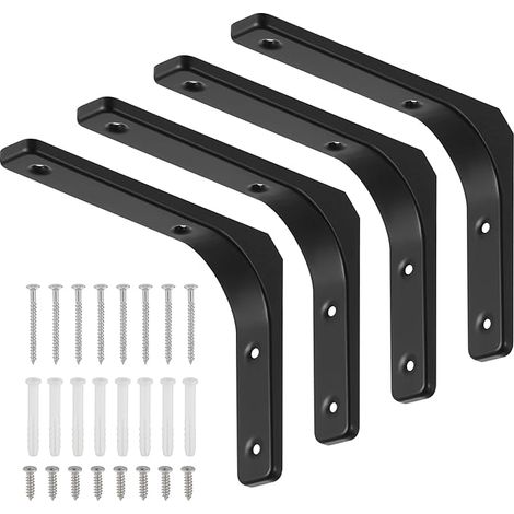 Bracket Shelf Brackets Wall Shelf Brackets L-Shaped Wall Bracket 150x200mm (1/5)