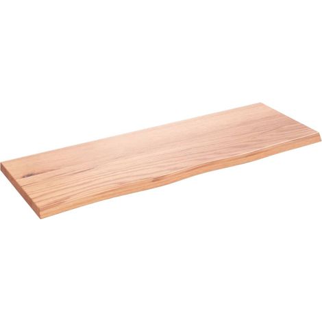 Maison Exclusive - Waschtischplatte Hellbraun 80x30x2 cm Massivho