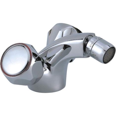 FPLUS monobloc bide verona , Grifo monobloc para bidé con Rótula de recambio de la serie Verona. Rosca M24x1. Acabado en cromo.