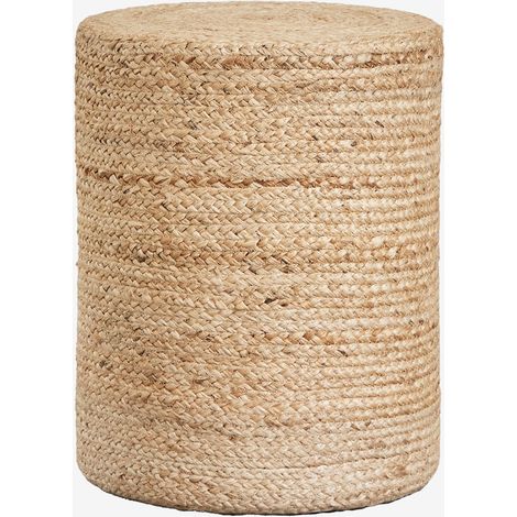SKLUM Runder Pouf aus Jute Veloran Jute (1/5)
