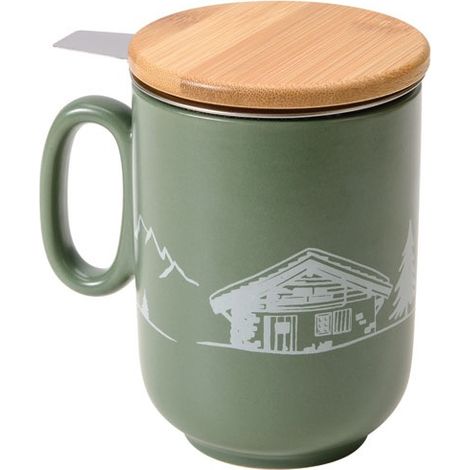 Tetera de infusión 45 cl Kaki - Montaña - Mesa y Cocina