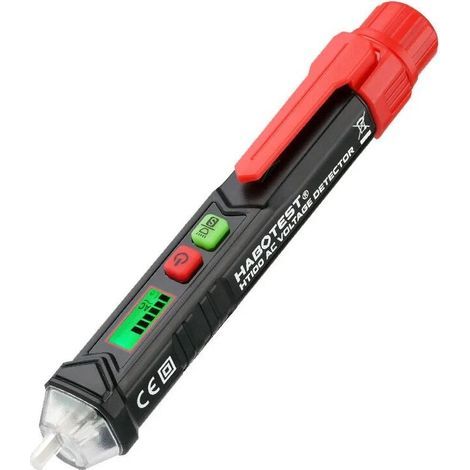 Probador de tensión sin contacto/localizador de cables rotos/probador de corriente, localizador de cables de 12-1000 V/48 V-1000 V (1/4)