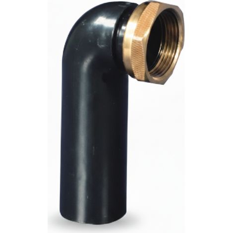 Raccordo curvo in pe 40x1 1/2 con dado girevole bampi bcurv4012