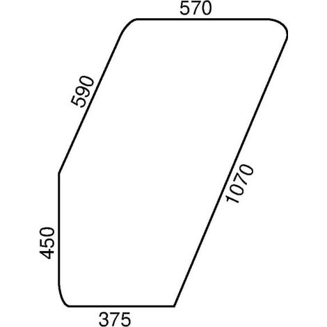 Ventanilla de puerta UNIVERSAL D9005 (1/2)