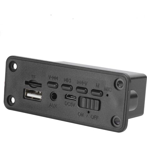 Carte d'enceinte stéréo amplifiée numérique Bluetooth sans fil 5.0 2x5W avec interface USB (1/5)