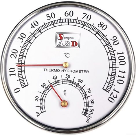 Thermo-hygromètre de sauna, pour hammam, cabine vapeur et maison (1/5)