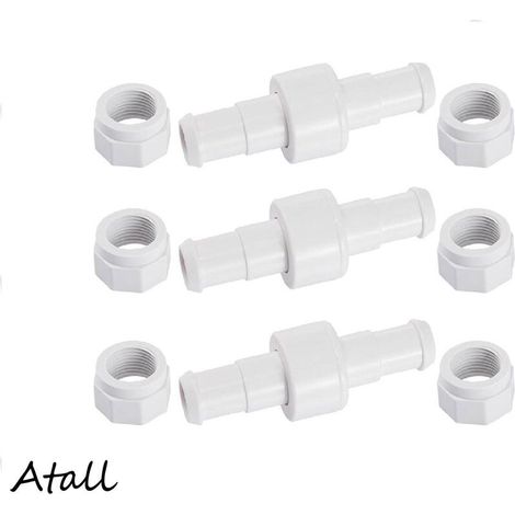 D20-Set mit 3 drehbaren Anschlüssen für Gartenschläuche mit 6 D15-Anschlüssen, kompatibel mit Zodiac Polaris 180 280 380 Roboter-Poolreiniger (1/5)