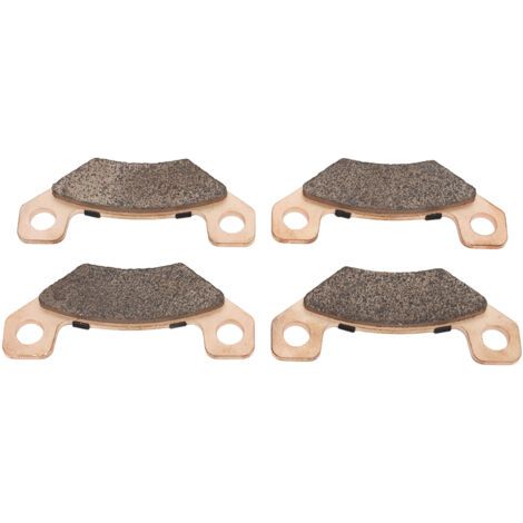 DEESSE SHOP-Plaquettes de Frein, Plaquettes de Frein de Remplacement Automobile AM141182 4 Pièces Jeu de Plaquettes de Frein en Céramique en Métal pour HPX Gator Série de Gaz. (1/5)