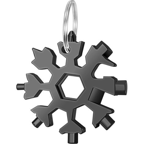 Outil multifonction 18 en 1 Flocon de neige Noir (1/5)