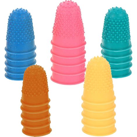 25 Stück Gummifingerlinge Fingerschutz Rutschfest aus Gummi