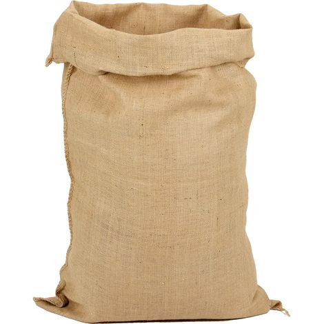 1 - Sac En Jute - Toile De Jute - Résistant 400g/m² - Pour Jardinage Et Stockage - Naturel - 71x104cm