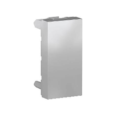 Copertura cieca 1 modulo in alluminio SCHNEIDER NU986530