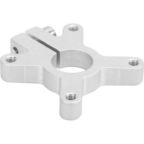 Collier de serrage d'arbre, pièces rondes, fixation par vis, embase de montage, accessoires de serrage en aluminium 3302-0032-0015 (1/5)