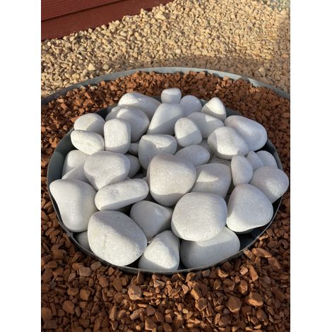 Galet blanc pur 40/60 mm - Big Bag 250 kg (1/3)