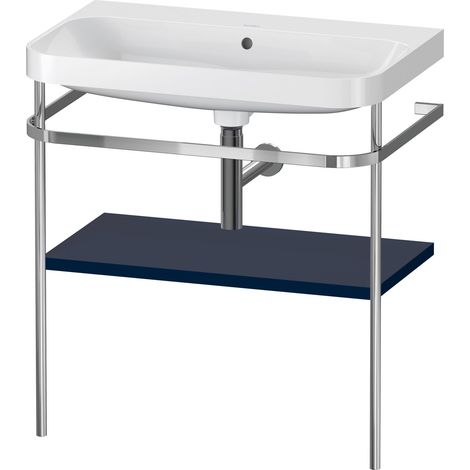 Duravit Happy D.2 Plus c-shaped Set avec console métallique,
