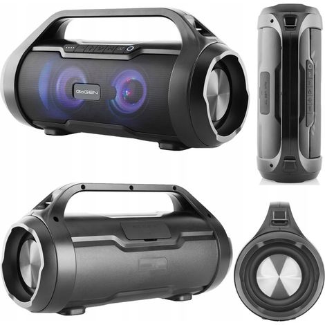 Altavoz Bluetooth portátil de 40 W, radio FM, entrada AUX, hasta 15 h de autonomía, USB, MicroSD, GoGEN (1/5)