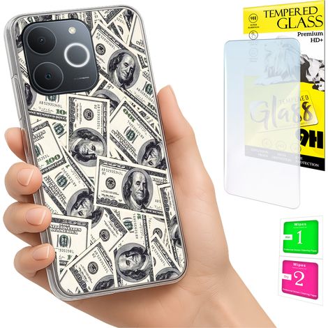 Schutzhülle für Realme Note 70T: Foto-Schutzhülle + 9H-Glas (1/5)